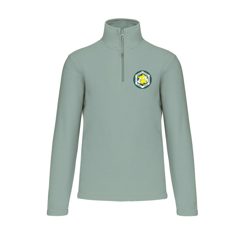 Sweat polaire col 1/4 zip