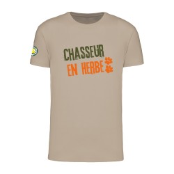 T Shirt - chasseur en herbe