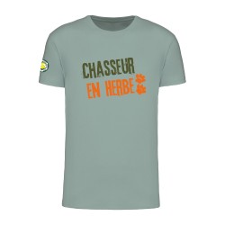 T Shirt - chasseur en herbe