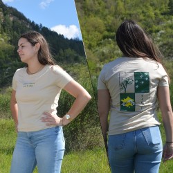 T Shirt - carrée dos FEMME