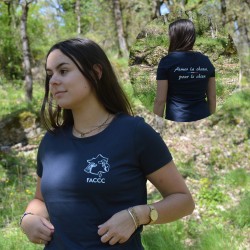 T Shirt - bleu blanc rouge FEMME