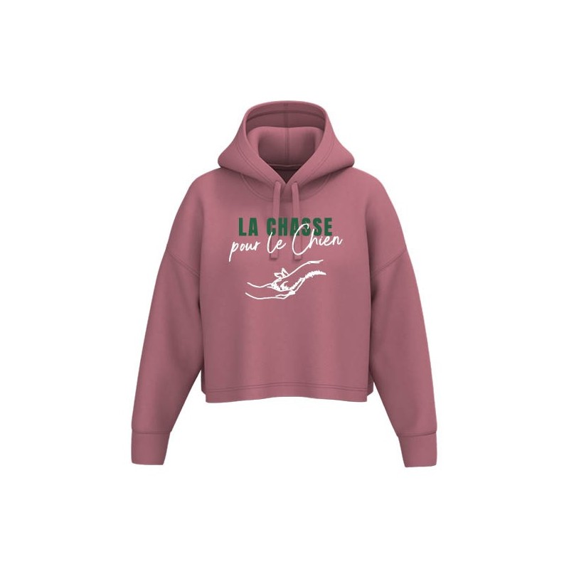 Sweat capuche femme