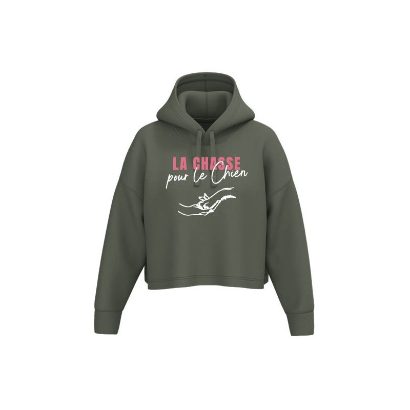 Sweat capuche femme