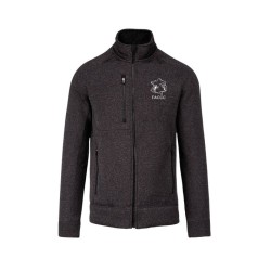 Veste zippée chinée homme