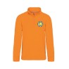 Sweat col zippé unisexe
