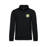 Sweat col zippé unisexe