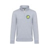 Sweat col zippé unisexe