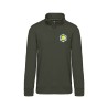 Sweat col zippé unisexe