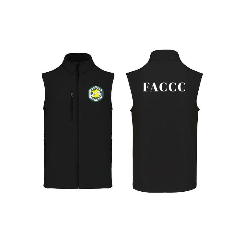 Bodywarmer softshell homme