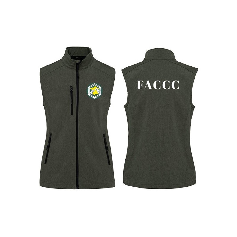 Bodywarmer softshell femme