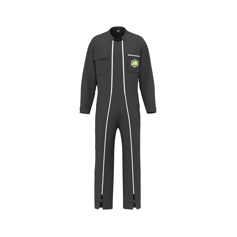 Combinaison double zip unisexe