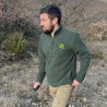 Sweat polaire col 1/4 zip